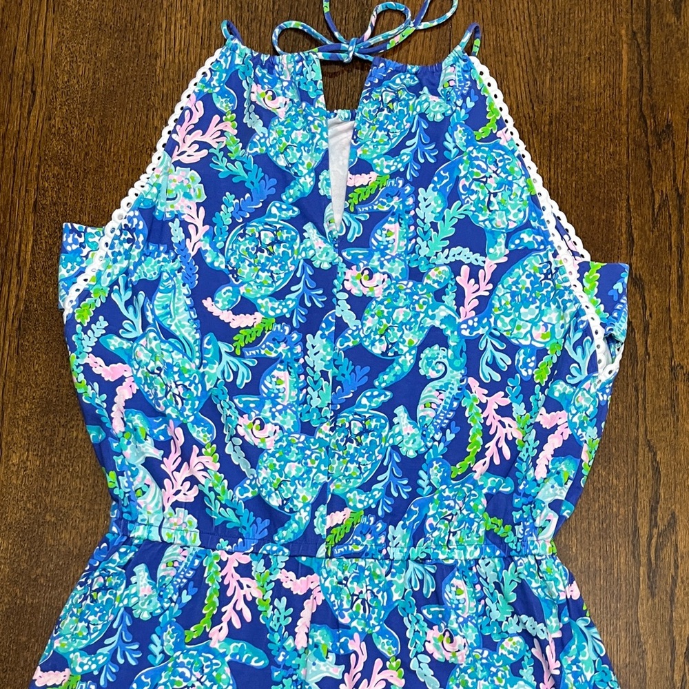 NWOT Lilly Pulitzer Gianni Skort Romper - Picture 6 of 13